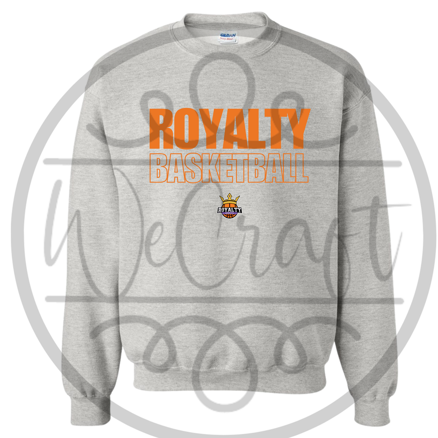 Royalty Outline Crew - Gray