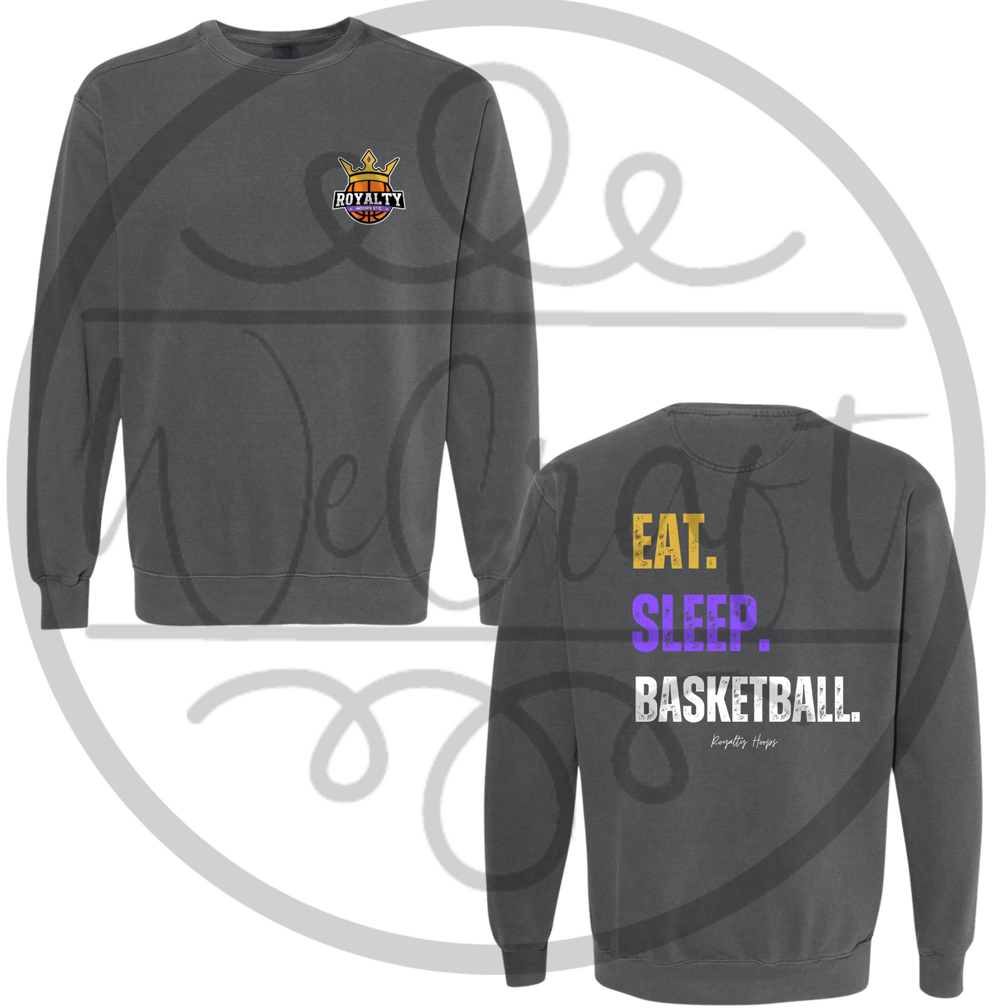 Comfort Colors Eat. Sleep. Basketball Crew