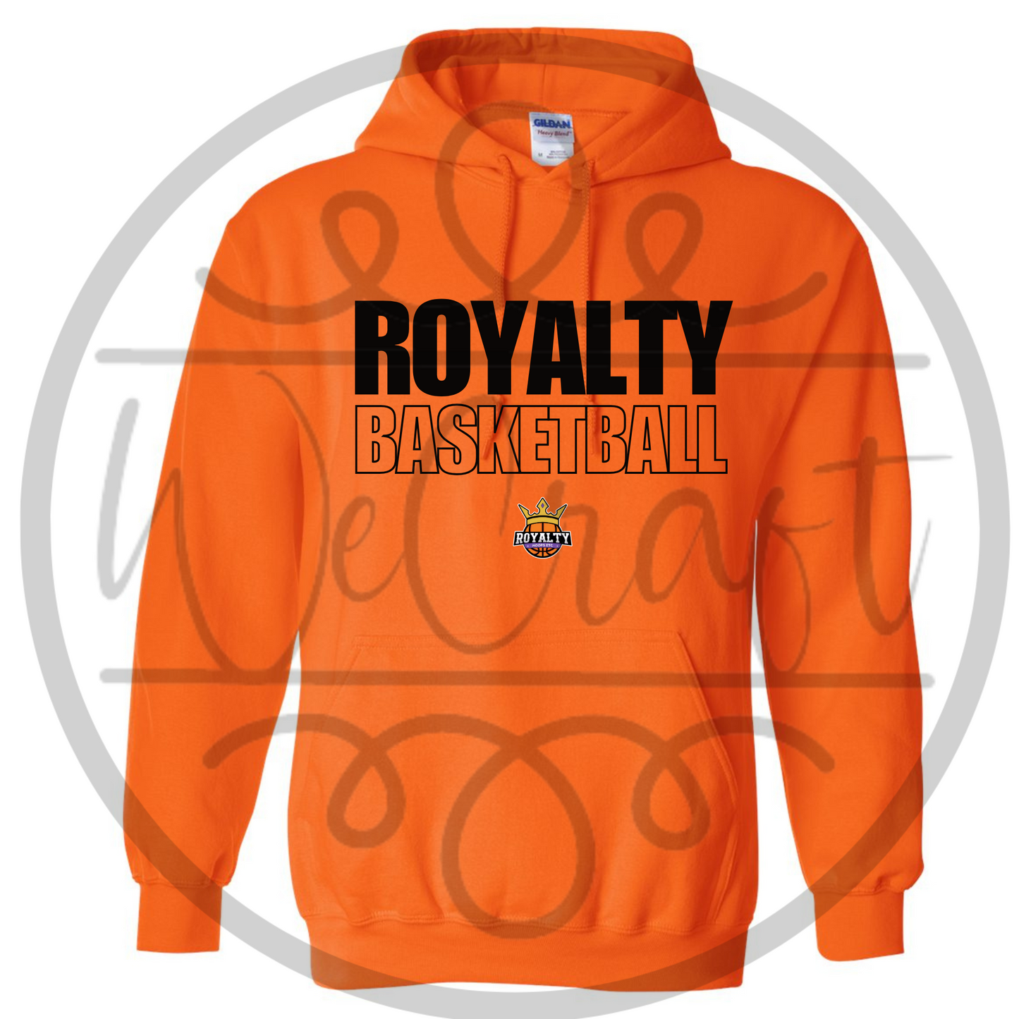 Royalty Basketball Outline Hoodie