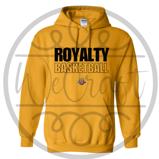 Royalty Basketball Outline Hoodie