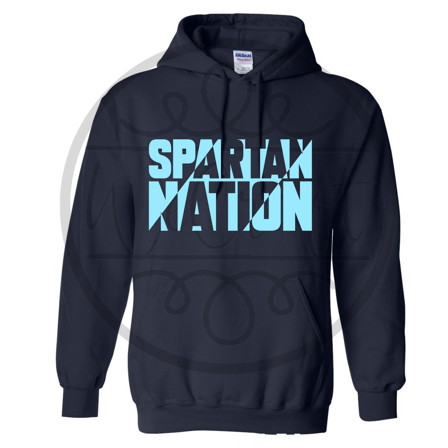 Navy Spartans Hoodie