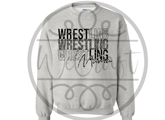 Wrestling Mom Crewneck