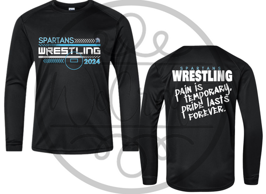 Spartans Wrestling LS DriFit