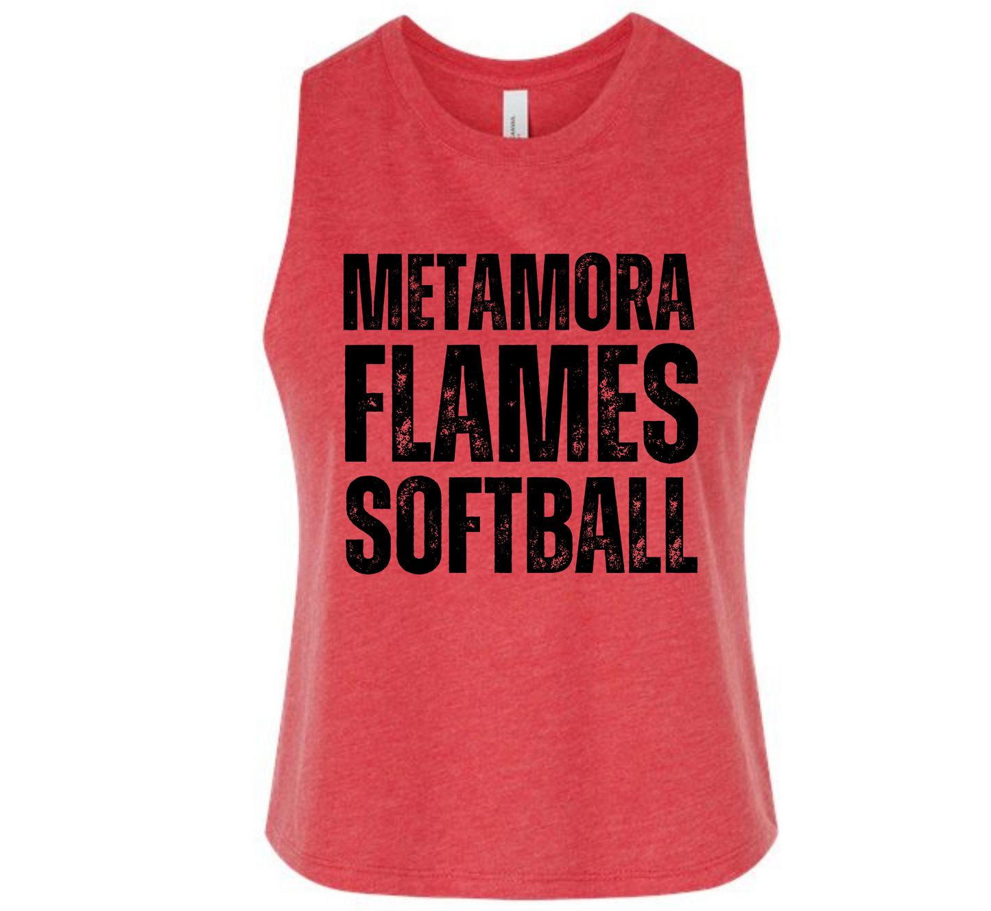 Women’s Bella + Canvas Crop Tank Stacked