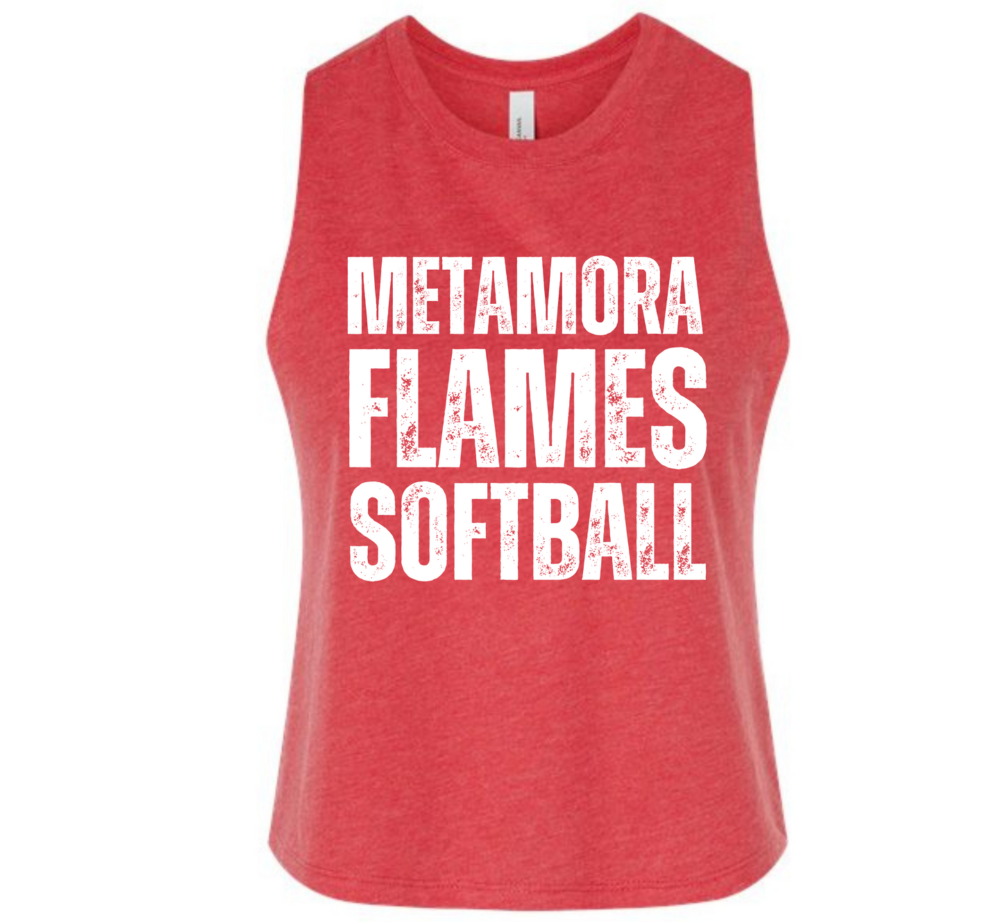 Women’s Bella + Canvas Crop Tank Stacked