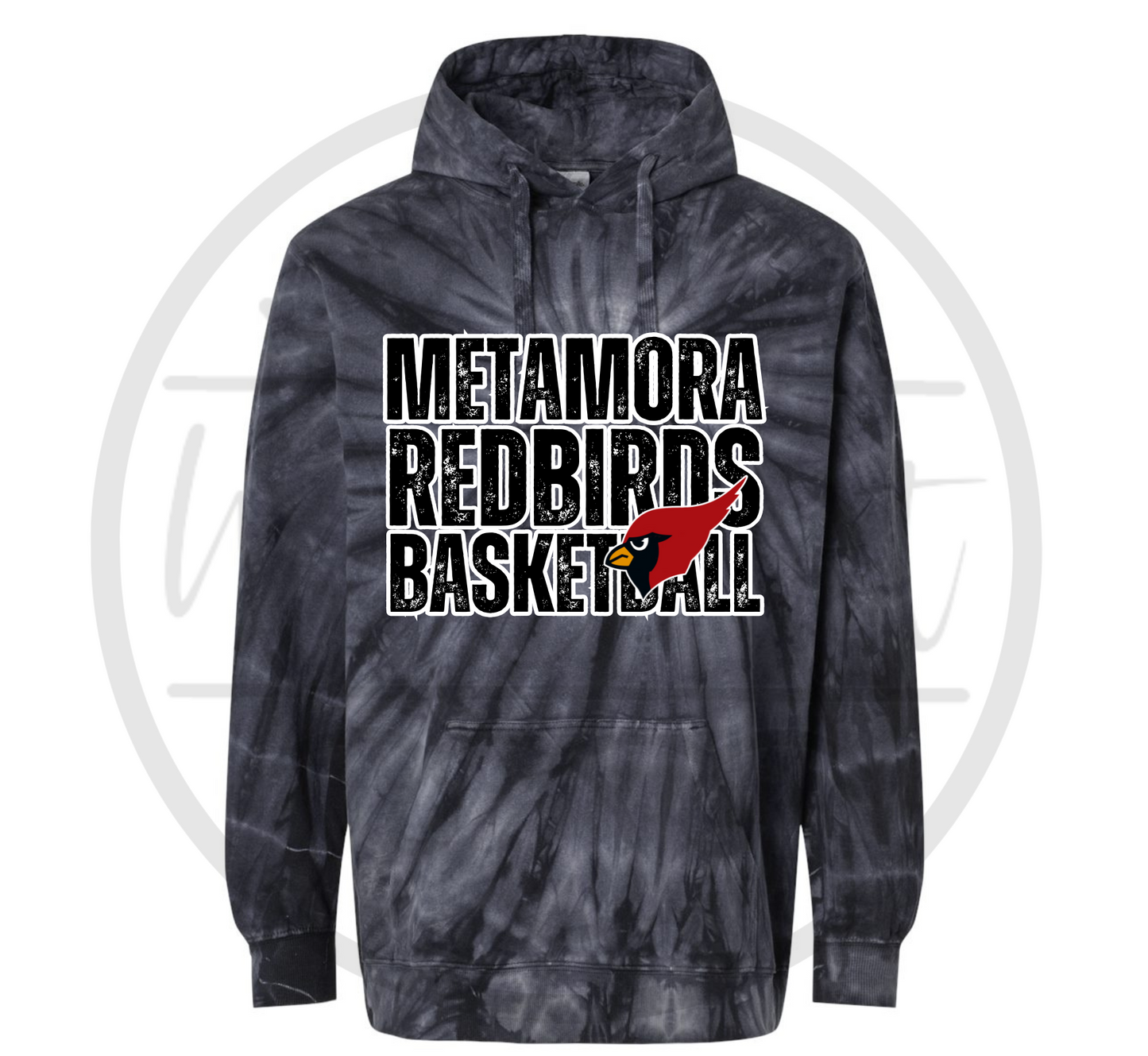 Redbirds Cycle Tie-Dye Hoodie - 2 Designs!