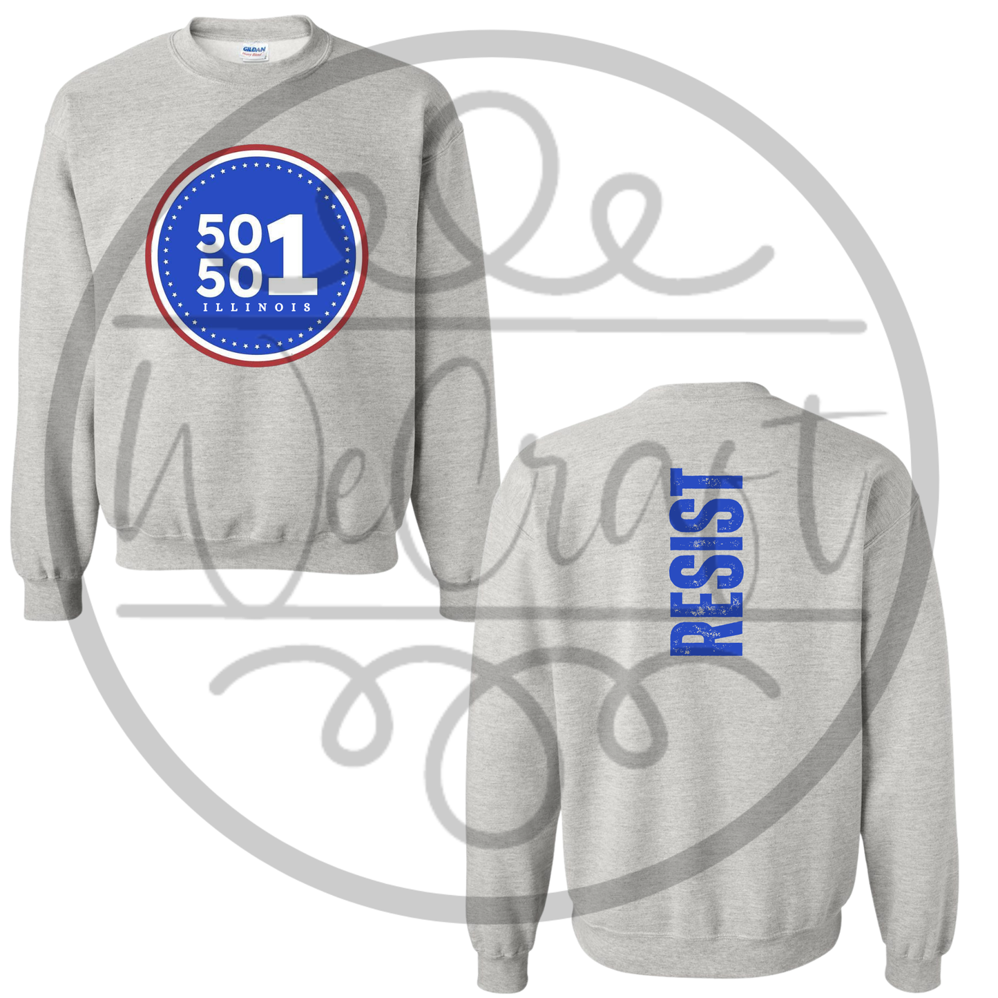 50501 Illinois Crewneck