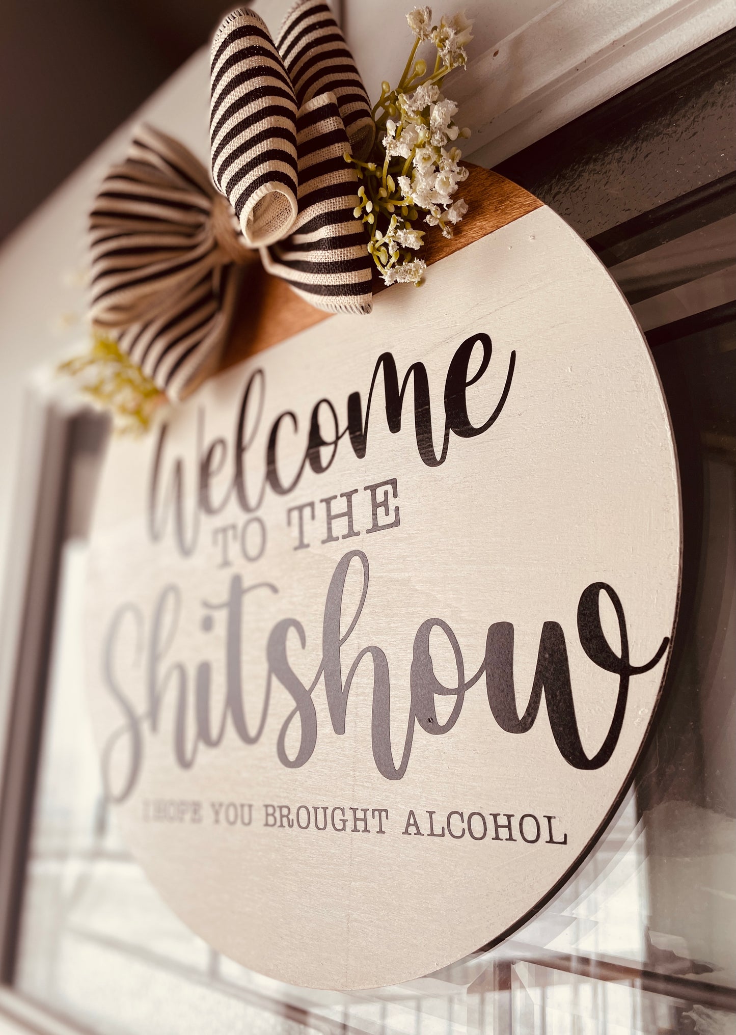 Welcome to the Sh*tshow Door Hanger