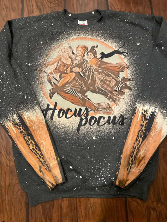 Youth Hocus Pocus Crewnecks with Sleeve Details