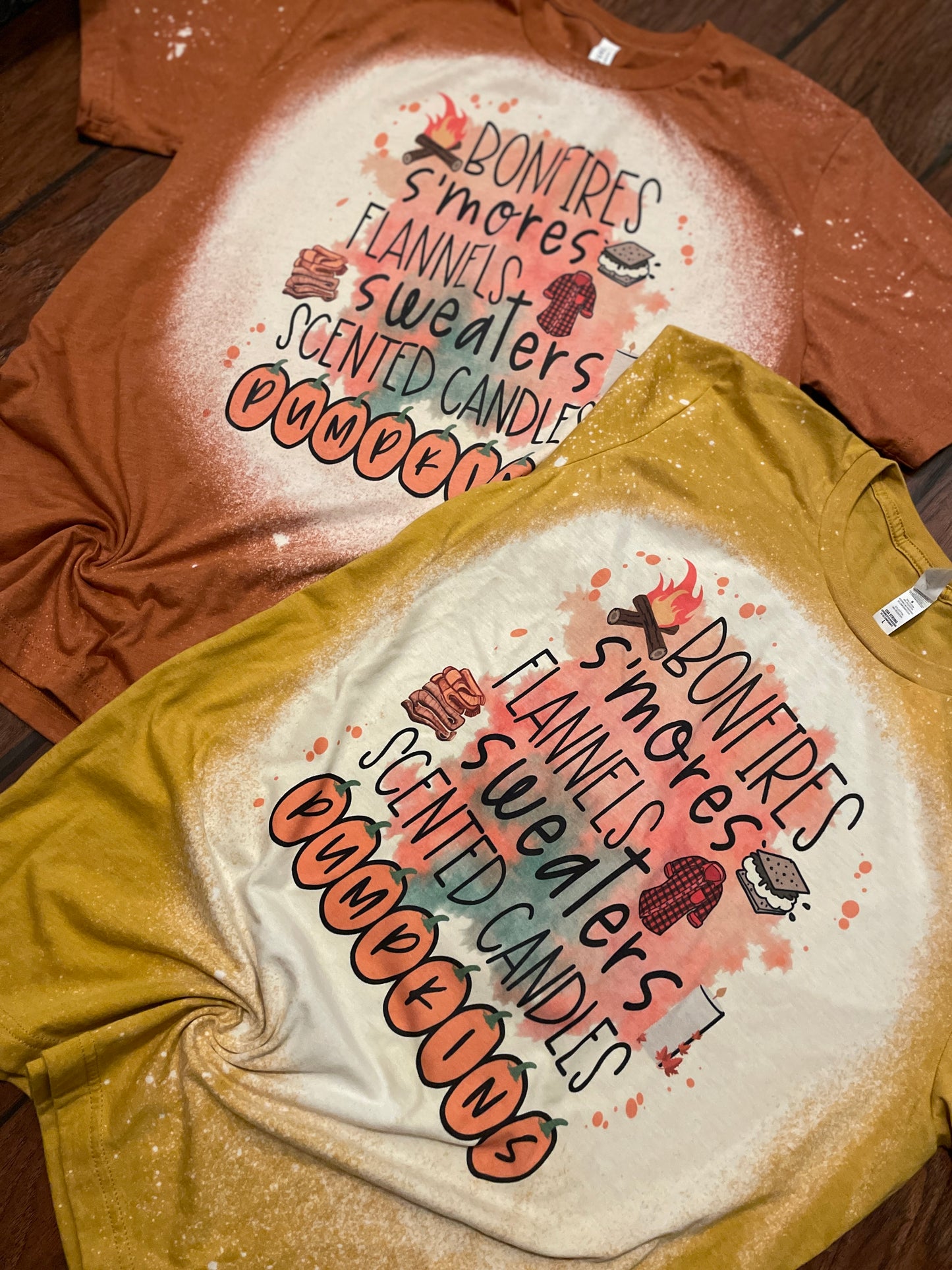 Bonfires, S'mores, Flannels....