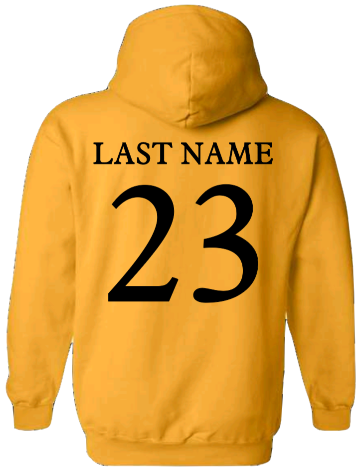 Youth 50/50 Gold Hoodie