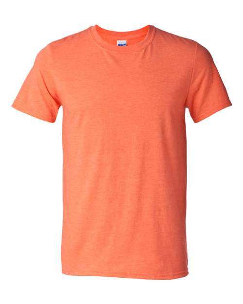 Gilden Unisex Softstyle Orange Bleached Tee