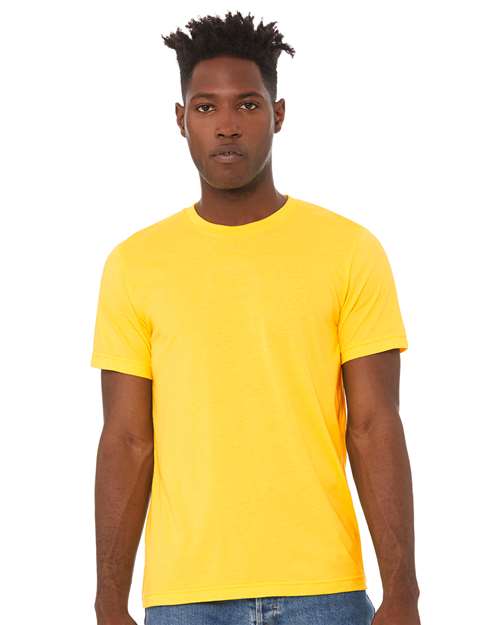 Bella + Canva CVC Yellow Bleached Tee