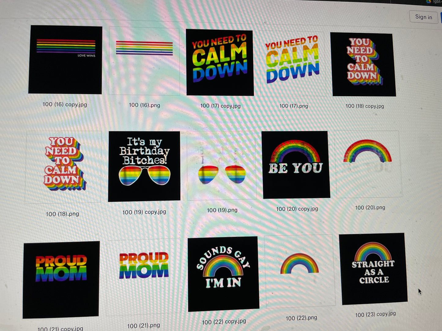 PRIDE BD Tees