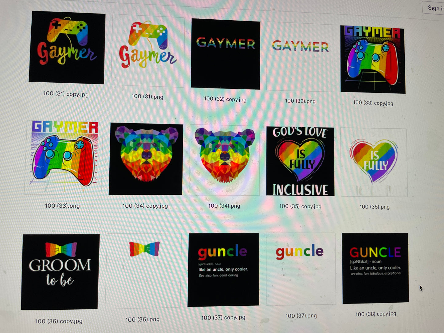 PRIDE BD Tees