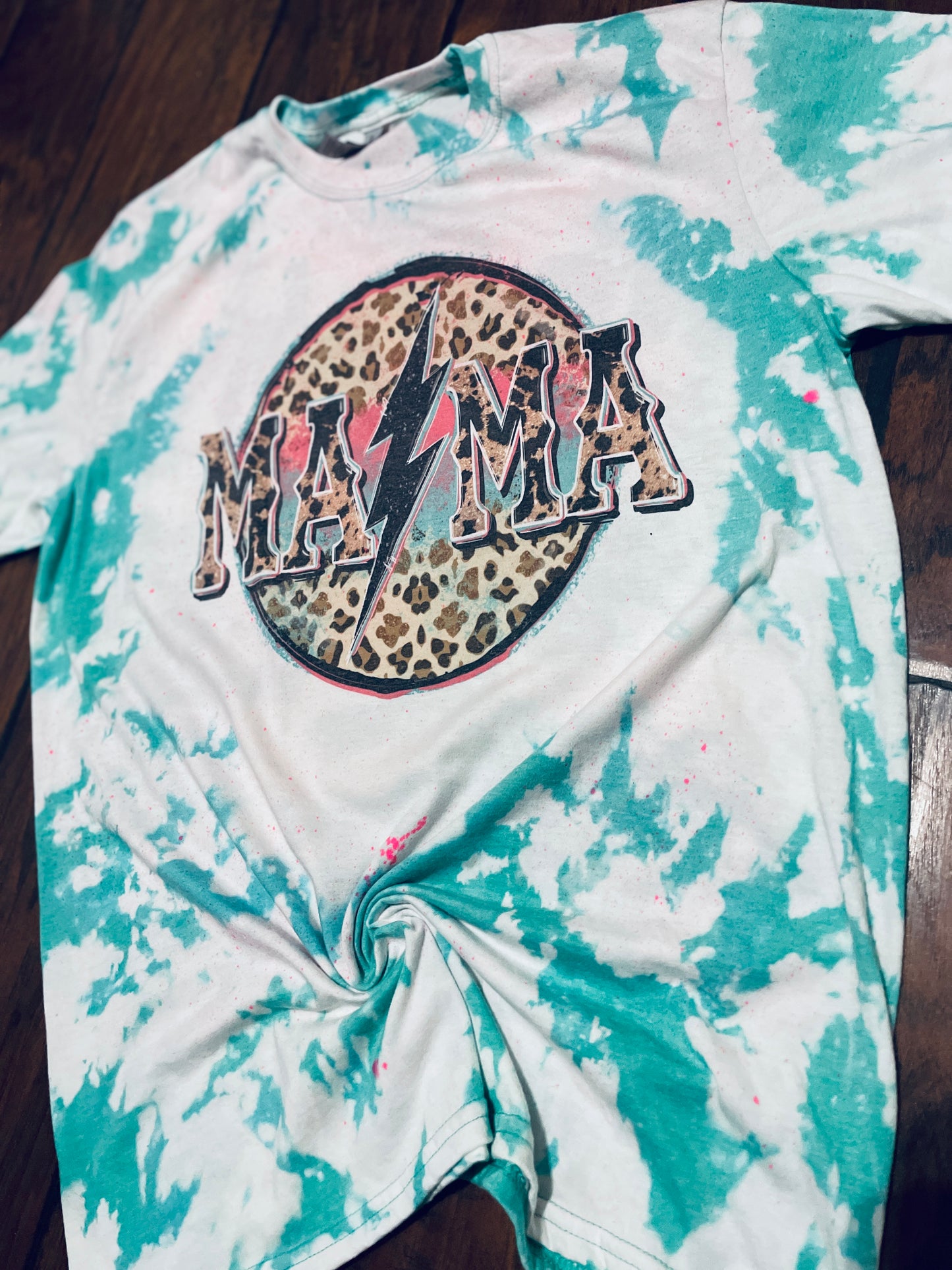 Leopard Lightening Mama BD Tee